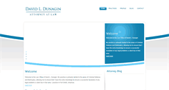 Desktop Screenshot of dunaginlawoffice.com